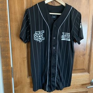 Y&R Mens Medium Baseball Jersey Tee